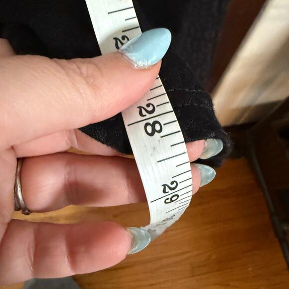 BETSEY JOHNSON | Black tonal Leopard Pointed Halter neck Mini Dress | XXL - Picture 7 of 7